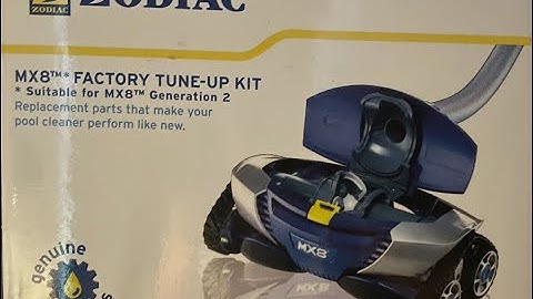 ZODIAC MX8 Factory Tune up Kit installation