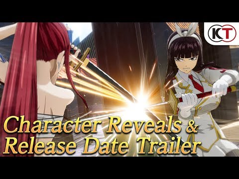 FAIRY TAIL – Character Reveals & Official Release Date Trailer