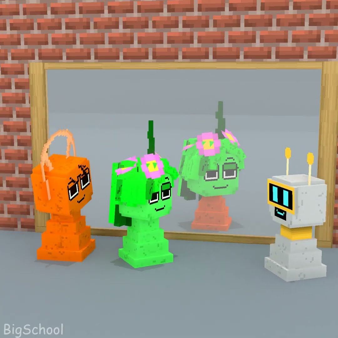 The Magic Mirror | Simon vs. Green and Fun Bot ?