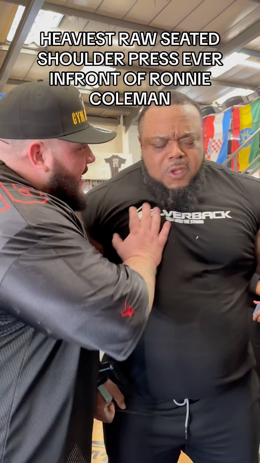 573 OHP with Ronnie Coleman - YouTube