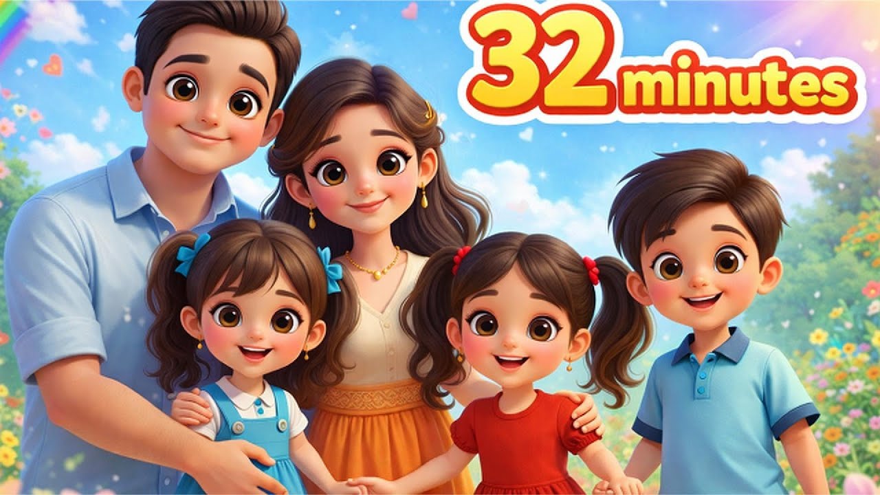 Balalarǵa arnalǵan köńildi ánder jınaǵy | 32 minutes—Балаларға арналған көңілді әндер