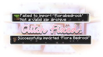 How To Fix MCPE 1.14+ ‘Failed To Import — Invalid Zip Archive ’ Glitch FAST!