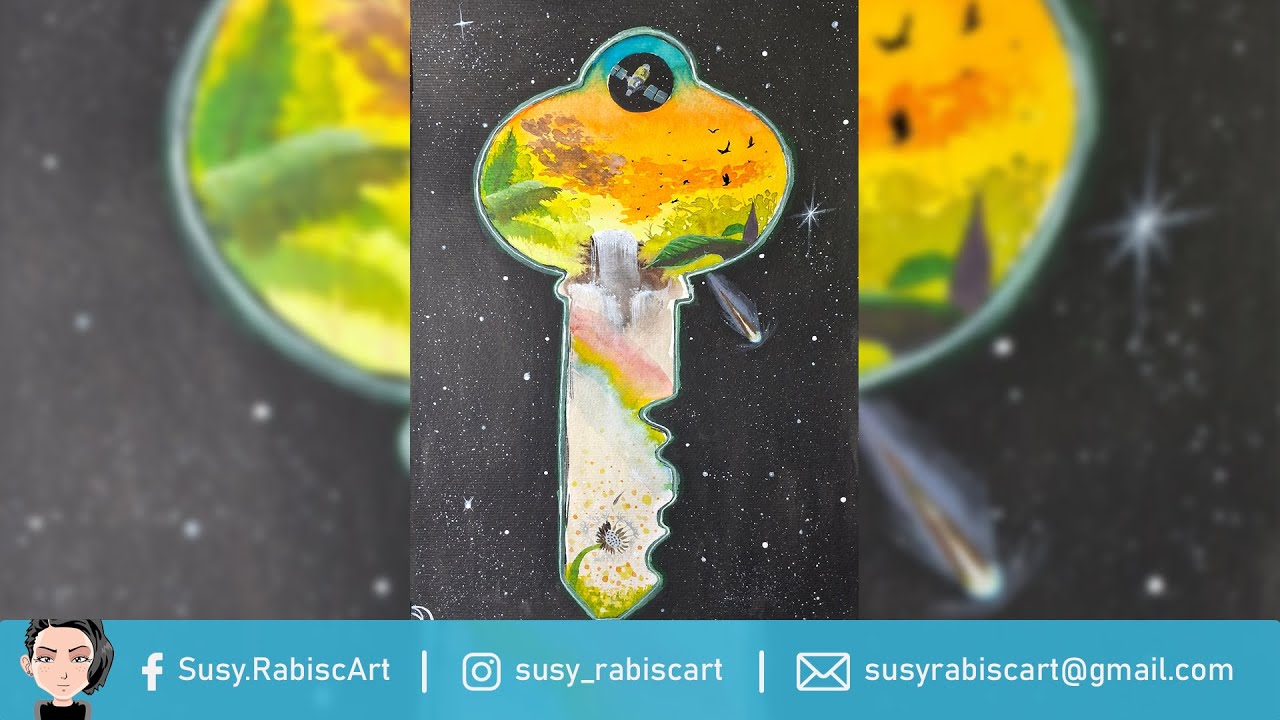 Onde o Céu se Abre - Speed Painting