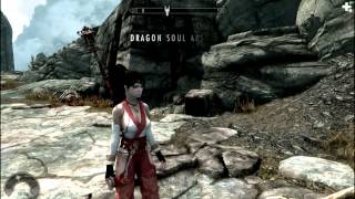 Skyrim: Momiji (of Ninja Gaiden) kills two Ancient Dragons @sailorenlil