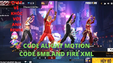 Alight Motion Chạy Về Khóc Với Anh Remix Code và hướng dẫn nhập từ a đến á