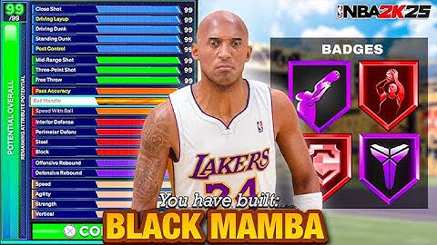 Prime Kobe Bryant Build Menace & Random Rec NBA2k25