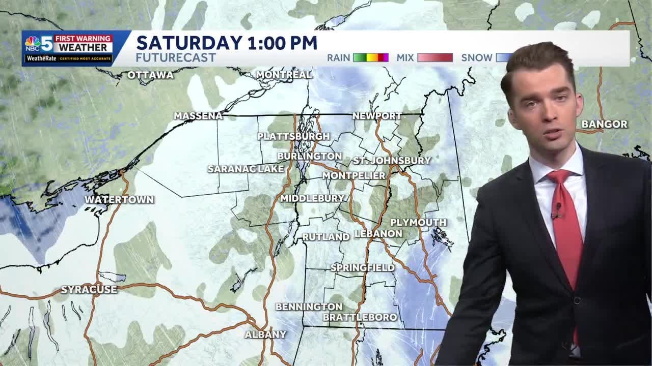 Arctic front brings snow squalls, bitter cold this weekend in Vermont ...