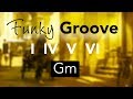 Relaxed -Rock- Funky Groove Backing Track Gm (I - IV - V - VI)