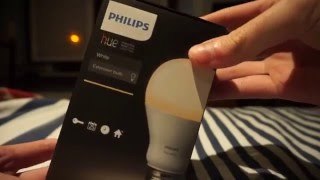 Philips Hue White-lamp (E27) - Unboxing