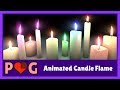 Animated Candle Flame Shader, in Unity