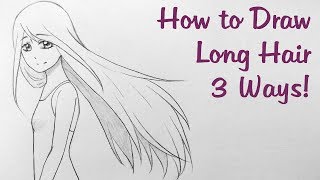 How to Art — Anime Long Hair References by nyuhatter