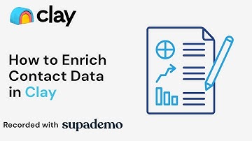 How to Enrich Contact Data in Clay
