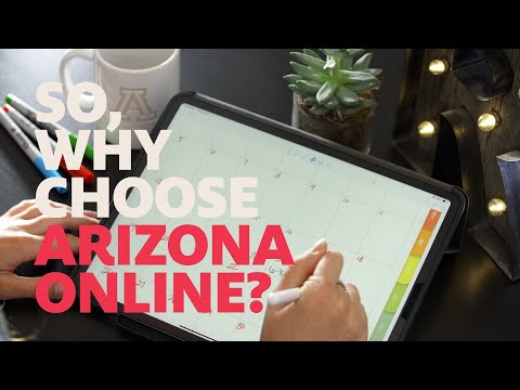 Welcome to the University of Arizona Online