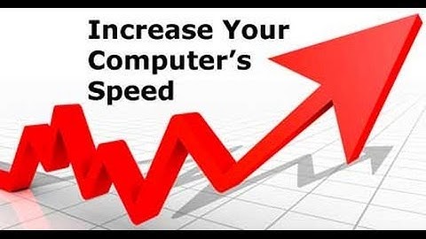 How to speed up your slow PC - Part 1
