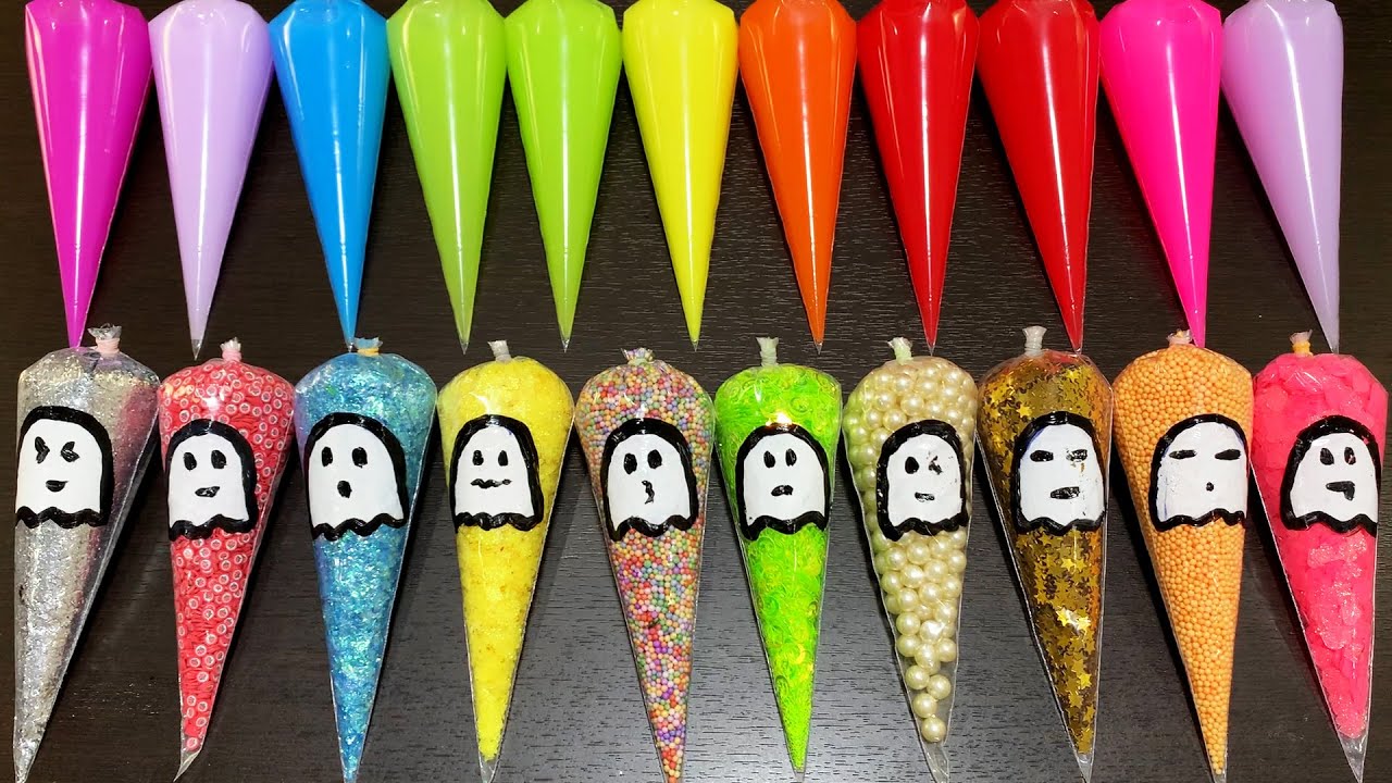 MAKING SLIME WITH PIPING BAG VS BALLOON ! SATISFYING VIDEOS 