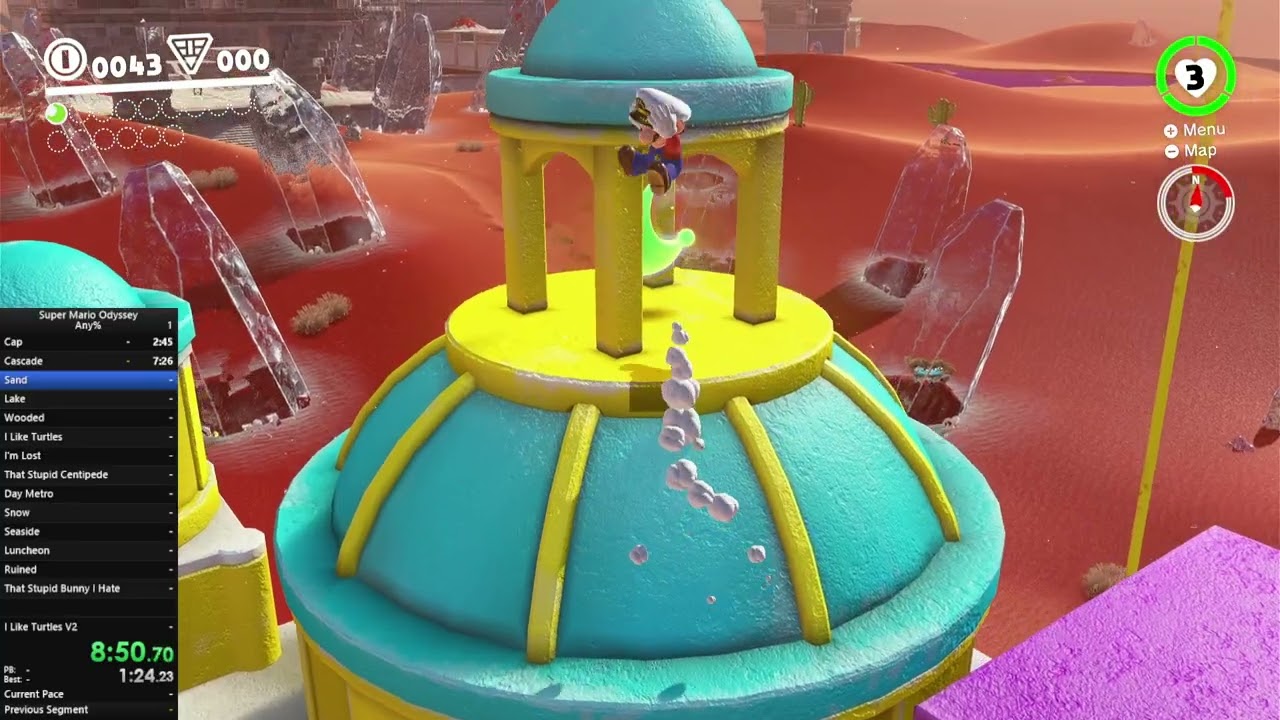 Super Mario Odyssey Speedrun in: 1:59:39