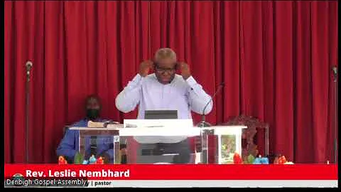 Rev. Leslie Nembhard: Lessons from Joseph's Life.