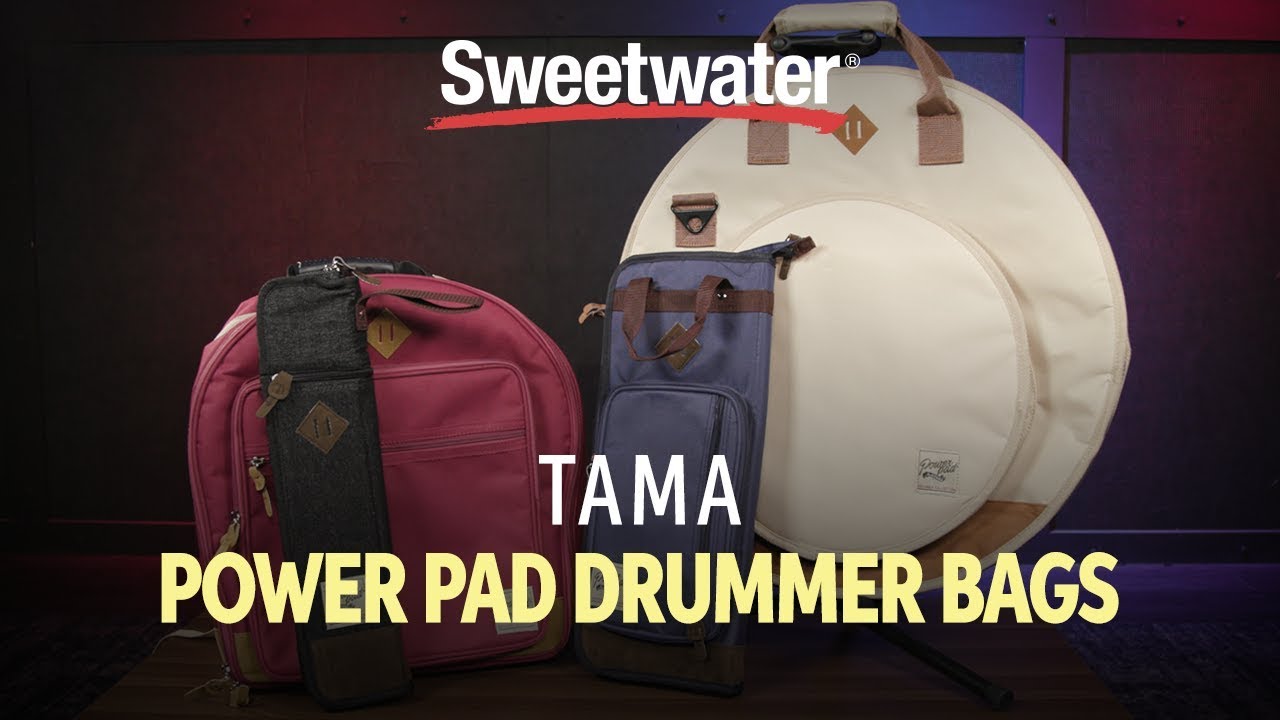 Tama Powerpad Drummer Bags Overview - YouTube