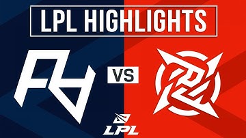 RA vs NIP Highlights ALL GAMES | LPL 2024 Summer Playoffs | Rare Atom vs Ninjas In Pyjamas