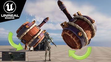 unreal engine ROTATE OBJECTS With BLUEPRINTS! |  rotation order
