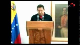 Chávez anuncia que tiene cáncer