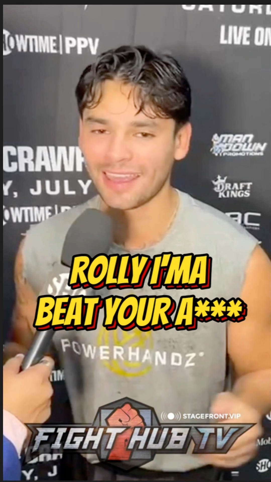 I'MA BEAT ROLLY A*** - RYAN GARCIA SENDS CHILLING WARNING TO ROLLY ROMERO!