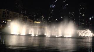 Dubai Fountain 2012 Full HD (Arabic Song)