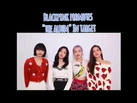 BLACKPINK Promoting The Album In Target Full Video