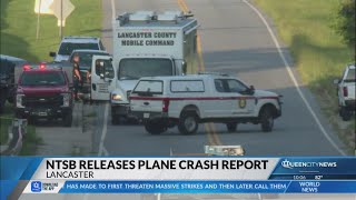 NTSB releases preliminary report on Lancaster County plane crash