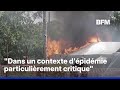 Un hôpital accueillant des malades d'Ebola incendié en République démocratique du Congo