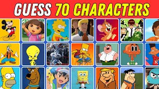 Guess the Cartoon Characters Quiz! 🎬 Can You Name Them All? 🤔 Guess the Cartoon Characters Quiz! 🎬 Can You Name Them All? 🤔