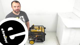 etrailer | Review of Firman Generators - 4550 Watt Portable Duel Fuel Generator - FIR33VR