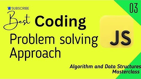 Master these DSA Problem Solving Strategies to ace the coding interview | Java script DSA course