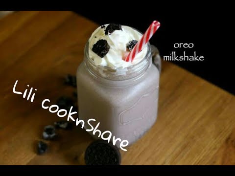tasty-oreo-milkshake-recipe---oreo-milkshake-|-just-3-ingrdients