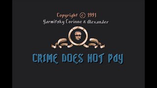 Crime Does Not Pay - Longplay Walkthrough (Atari - No Commentary)