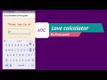 accessible love calculator by Neeraj Gupta