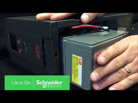 Replacing Battery on Back-UPS XS & RS LCD Series | Schneider Electric Support
