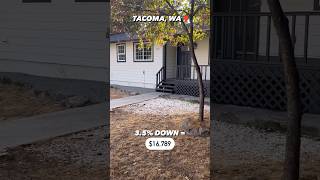 Would YOU buy this for 3.5% down in Tacoma WA #tacoma #seattle #realestate #realtor