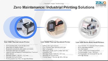 Variable Data Printing & Automation Solutions for Industries