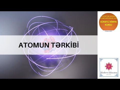 DƏRS - 9 Atomun tərkibi