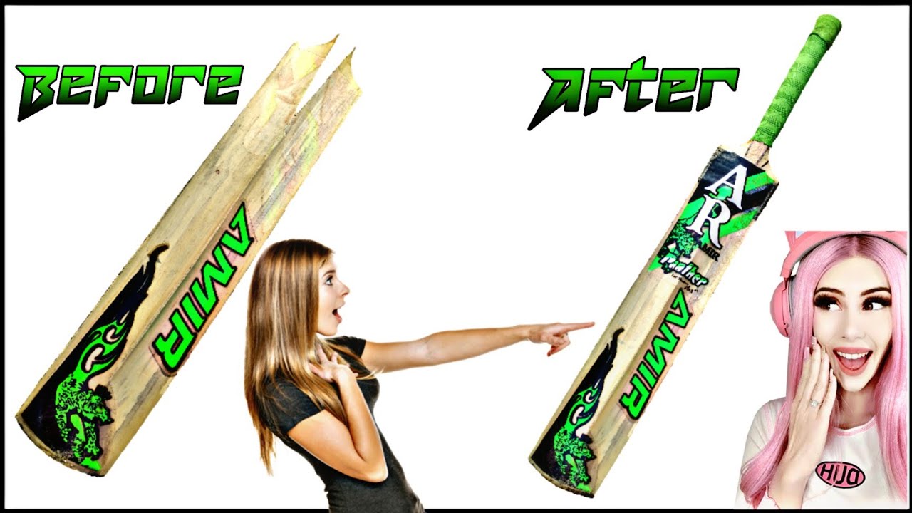 how to fix a bat handle in seconds | fix a broken bat handle in minutes ...