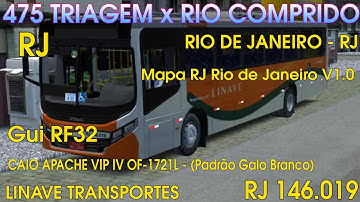 [PROTON BUS SIMULATOR] TRABALHANDO NA LINHA 475 TRIAGEM x RIO COMPRIDO LINAVE TRANSPORTES COM VIP 4