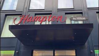 Review of The Hampton by Hilton Hotel. Old Street, London. Room 104. Fabulous Buckingham Palace View