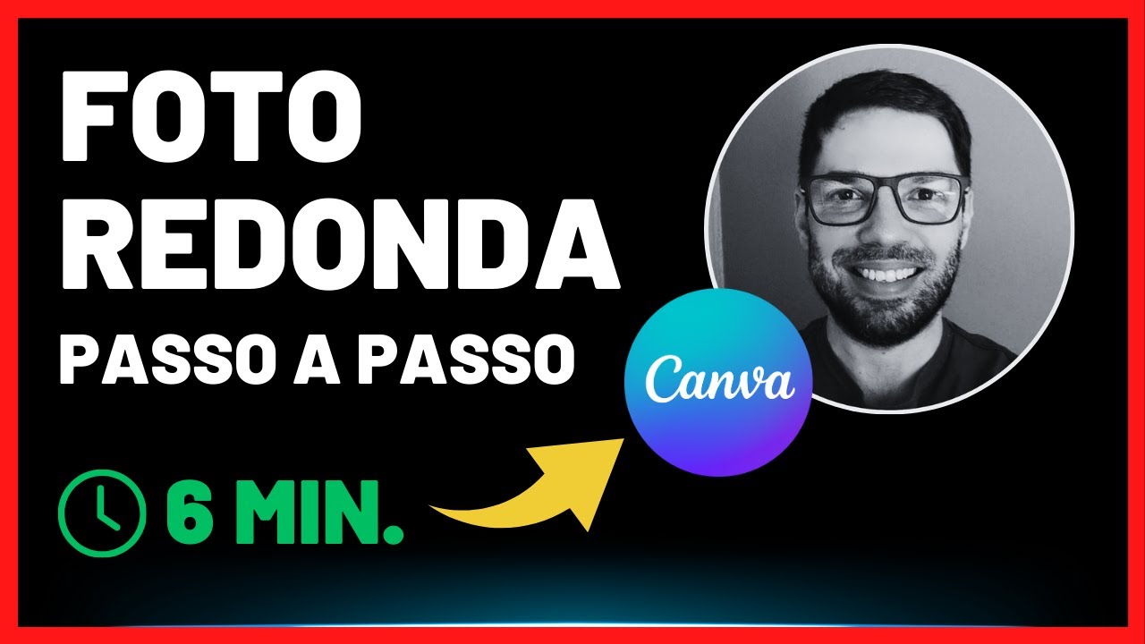 ✅ Como Deixar a Foto Redonda no CANVA - Serve Para Perfil Também