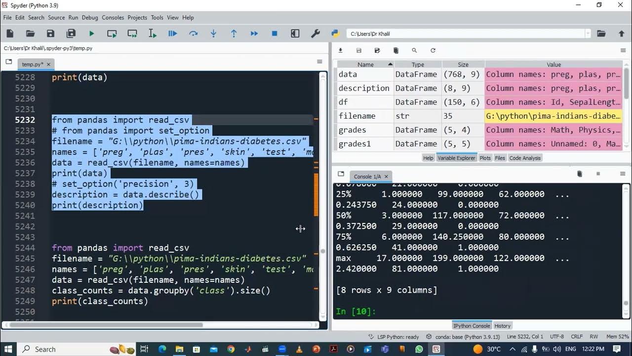 131_ Reading and Saving files using Pandas_التعامل مع الملفات باستخدام ...