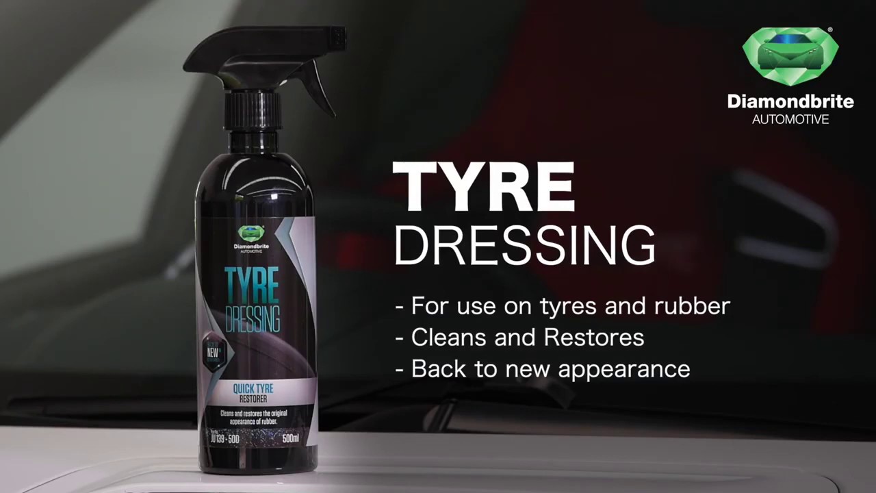 Diamondbrite Tyre Dressing YouTube