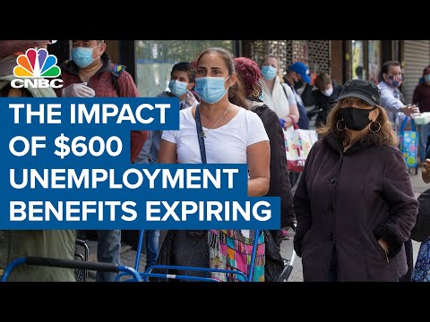 Here's the potential economic impact if the extra $600 unemployment benefits expire