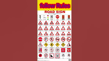 ROAD SIGNS ।। PARKING ।। No Parking।। Zebra crocing #viral