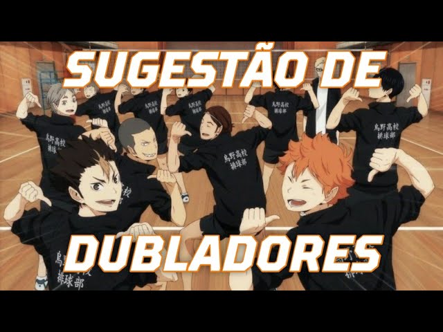 Haikyu!! terá dublagem em português do Brasil