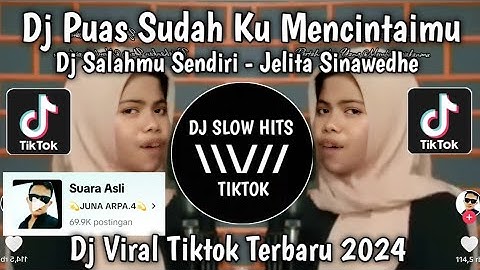 DJ SALAHMU SENDIRI JELITA SINAWEDHE || DJ PUAS SUDAH KU MENCINTAIMU VIRAL TIKTOK TERBARU 2024